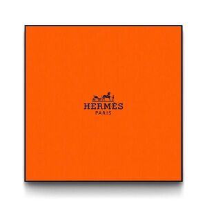 Hermes Vibrant Orange Decorative Box